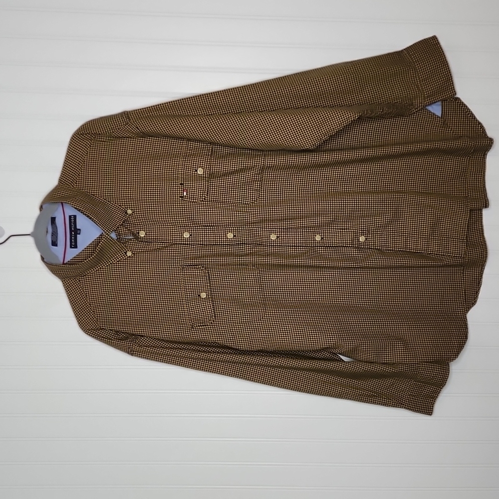 Tommy Hilfiger Button Down Checkered Shirt XXL
